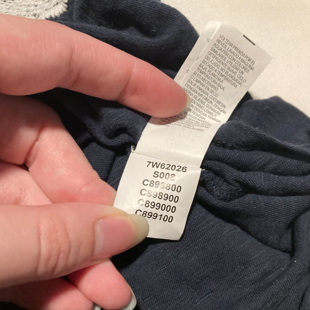 Lucky Brand Navy Lace Elephant Tank Top - Picture 8 of 10